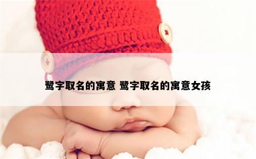 鹭字取名的寓意 鹭字取名的寓意女孩